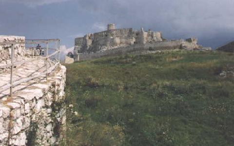 Burg Spissky Hrad im Zipser Land, Slowakei