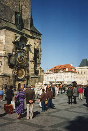 Astronomische Uhr am Alten Rathaus, Prag, Tschechien