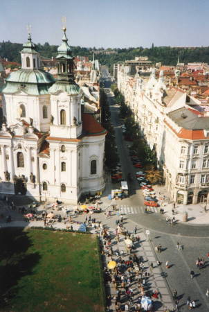 Blick vom Alten Rathaus, Prag, Tschechien
